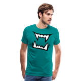 Fangs | Men's Premium T-Shirt - teal