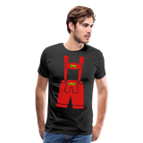 Lederhosen | Men's Premium T-Shirt - black