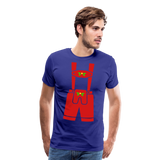 Lederhosen | Men's Premium T-Shirt - royal blue