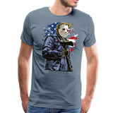 American Killer | Men's Premium T-Shirt - steel blue