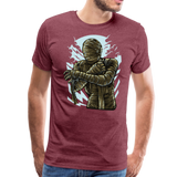 Mummy | Men's Premium T-Shirt - heather burgundy