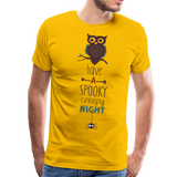 Have A Spooky Creepy Night | Men's Premium T-Shirt - sun yellow