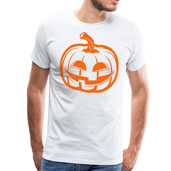 Jack-O-Lantern VI | Men's Premium T-Shirt - white