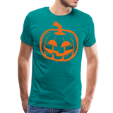 Jack-O-Lantern VI | Men's Premium T-Shirt - teal