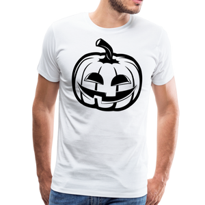 Jack-O-Lantern IV | Men's Premium T-Shirt - white