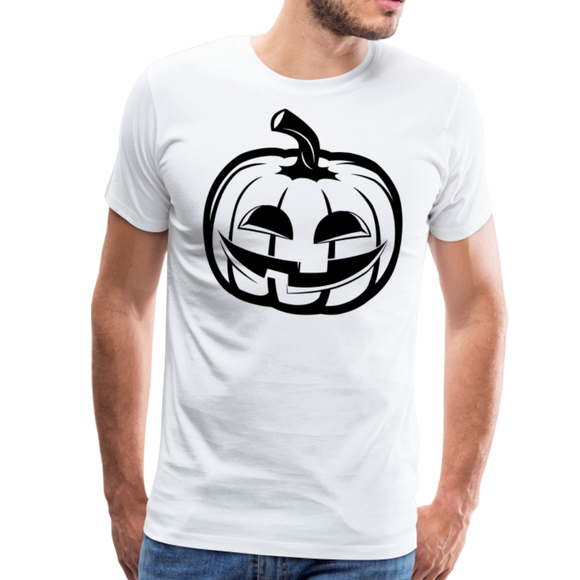 Jack-O-Lantern IV | Men's Premium T-Shirt - white