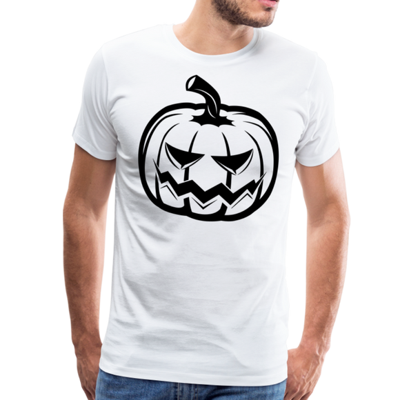 Jack-O-Lantern I | Men's Premium T-Shirt - white