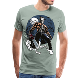 Chainsaw Killer | Men's Premium T-Shirt - steel green