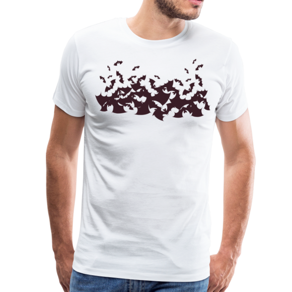 Bats | Men's Premium T-Shirt - white