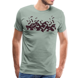 Bats | Men's Premium T-Shirt - steel green