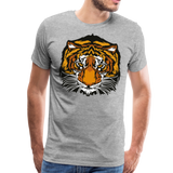 Tiger Head I | Men's Premium T-Shirt - heather gray