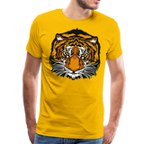 Tiger Head I | Men's Premium T-Shirt - sun yellow