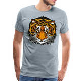 Tiger Head I | Men's Premium T-Shirt - heather ice blue