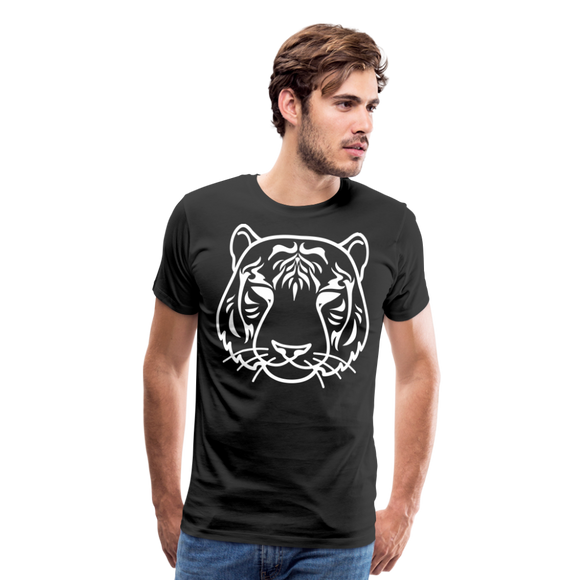 Tiger Tattoo II | Men's Premium T-Shirt - black