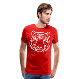 Tiger Tattoo II | Men's Premium T-Shirt - red