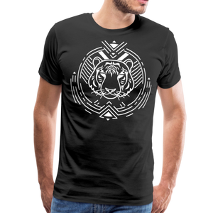 Tiger Logo I | Men's Premium T-Shirt - black