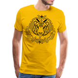 Tiger Logo I | Men's Premium T-Shirt - sun yellow