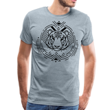 Tiger Logo I | Men's Premium T-Shirt - heather ice blue