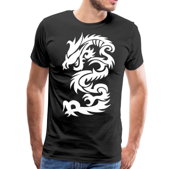 Tribal Dragon I | Men's Premium T-Shirt - black