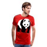 Panda | Men's Premium T-Shirt - red