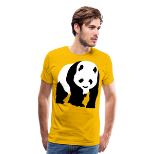 Panda | Men's Premium T-Shirt - sun yellow