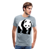 Panda | Men's Premium T-Shirt - heather ice blue