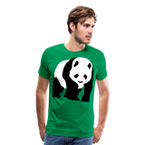 Panda | Men's Premium T-Shirt - kelly green