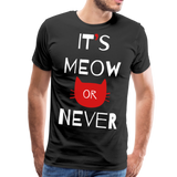 It's Meow Or Never II | Men's Premium T-Shirt - black