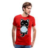 Kitten II | Men's Premium T-Shirt - red