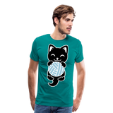 Kitten II | Men's Premium T-Shirt - teal