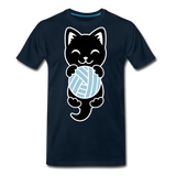 Kitten II | Men's Premium T-Shirt - deep navy