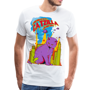 Catzilla | Men's Premium T-Shirt - white