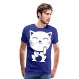 Neko Cat II | Men's Premium T-Shirt - royal blue