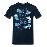 Reach For The Stars | Men's Premium T-Shirt - deep navy