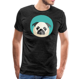 Pug | Men's Premium T-Shirt - charcoal gray