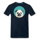 Pug | Men's Premium T-Shirt - deep navy