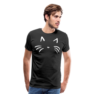 Cat's Whiskers II | Men's Premium T-Shirt - black