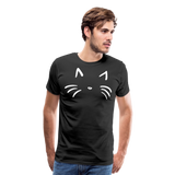 Cat's Whiskers II | Men's Premium T-Shirt - black