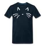 Cat's Whiskers II | Men's Premium T-Shirt - deep navy