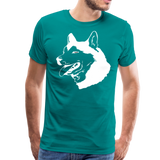 Husky II | Men's Premium T-Shirt - teal