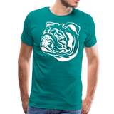 Bulldog IV | Men's Premium T-Shirt - teal