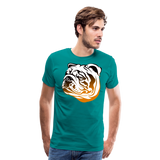 Bulldog I | Men's Premium T-Shirt - teal