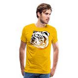 Bulldog I | Men's Premium T-Shirt - sun yellow