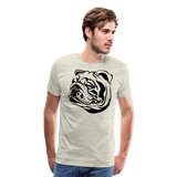 Bulldog III | Men's Premium T-Shirt - heather oatmeal