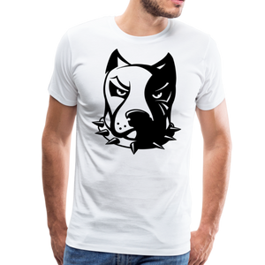 Pitbull | Men's Premium T-Shirt - white