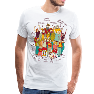 Family Reunion | Men's Premium T-Shirt - white