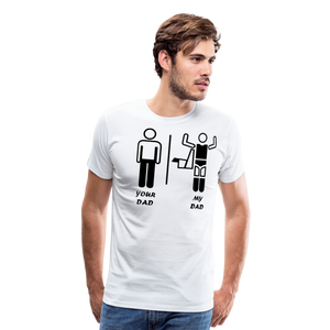 My Dad I | Men's Premium T-Shirt - white