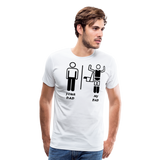 My Dad I | Men's Premium T-Shirt - white