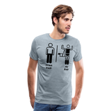 My Dad I | Men's Premium T-Shirt - heather ice blue