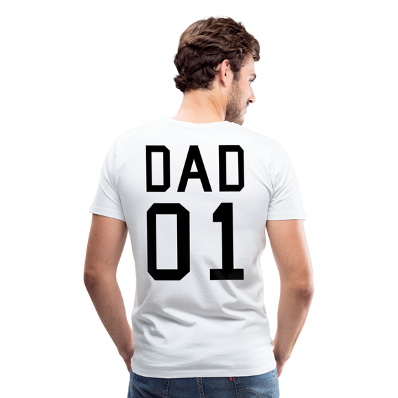 Dad I | Men's Premium T-Shirt - white